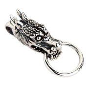 Dragon Head Sterling Silver Pendant