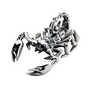 sterling silver scorpion pendant